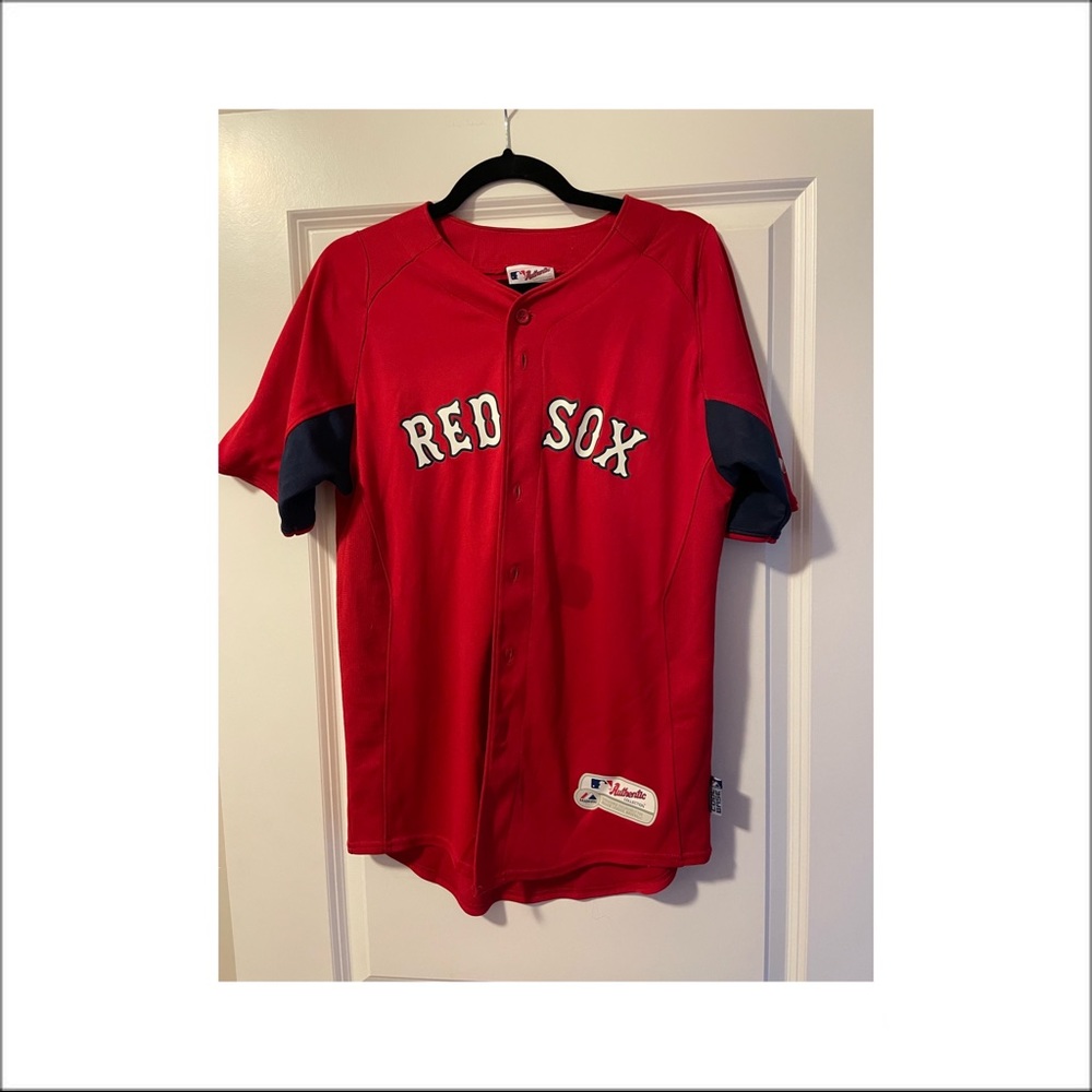 Red Sox jersey - Majestic Authentic Collection. Size youth XL